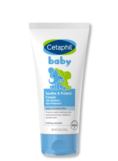 Buy Cetaphil, Baby Soothe & Protect Cream, Organic Calendula, 6 oz (170 g) in Saudi Arabia