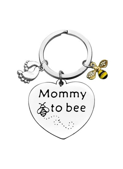 اشتري Mom To Be Gift New Mom Keychain Pregnancy Announcement Gift First Time Mom Gift Baby Announcement Jewelry Gift Mommy To Bee Keyring Parents To Be Gift Mommy To Be Gift Baby Shower Expecting Mom Gift في السعودية