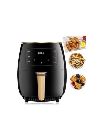 اشتري Air Fryer with LED Touch Screen And Rapid Air Convection Technology, 6L,2400W في الامارات