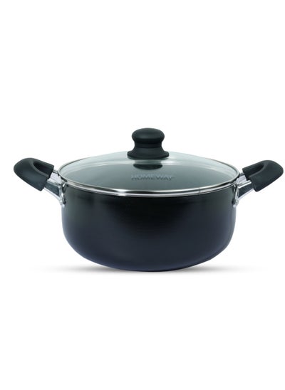 Buy HOMEWAY 26 CM Nonstick Casserole - Durable Nonstick Cookware for Everyday Cooking in UAE