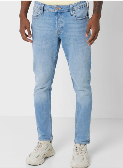 Buy Light Wash Slim Fit Jeans in UAE