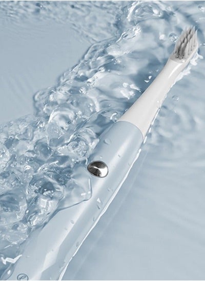 اشتري Electric Toothbrush T501 Rechargeable Ultra-Fine Soft Bristle Fully Automatic（Grey） في الامارات