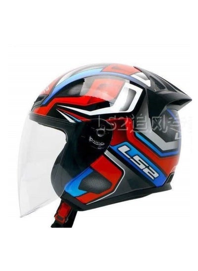 Buy Half Face Helmet For Motorcycle Size M in Saudi Arabia