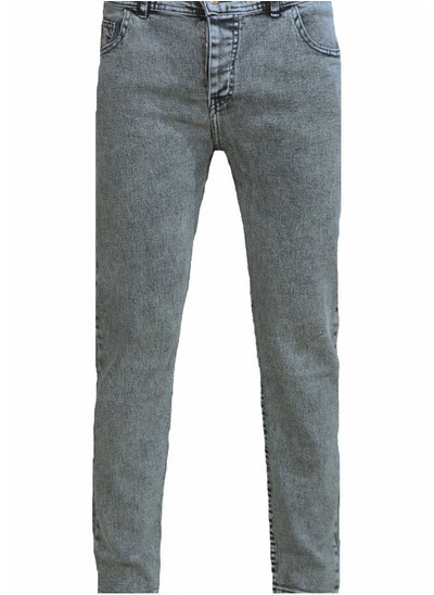 Buy Men's gray casual Lycra jeans in Egypt