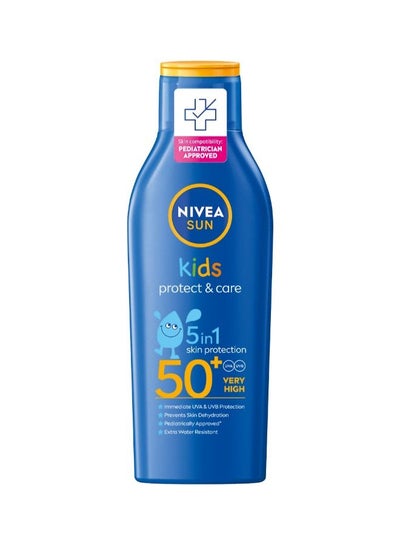 Buy NIVEA Sun Kids Lotion, Uva & Uvb Protection, Protect & Play Moisturizing, Spf 50+, 200ml in Saudi Arabia