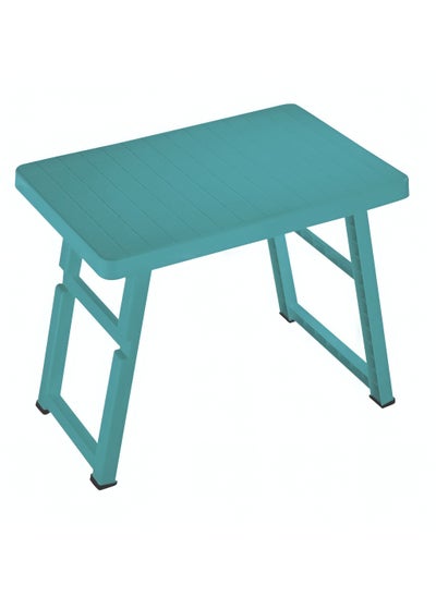 Buy Witforms Portable Folding Outdoor Table L 72" x W 48" x H 57" - Perfect for Camping, Picnic, Beach, Cookouts and More - Weatherproof and Rust Resistant in UAE