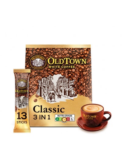 Buy OLD TOWN 3 in 1 Classic White Coffee, 21.2 Ounce in UAE