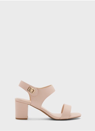 Buy Ankle Strap Mid Heel Sandals in UAE