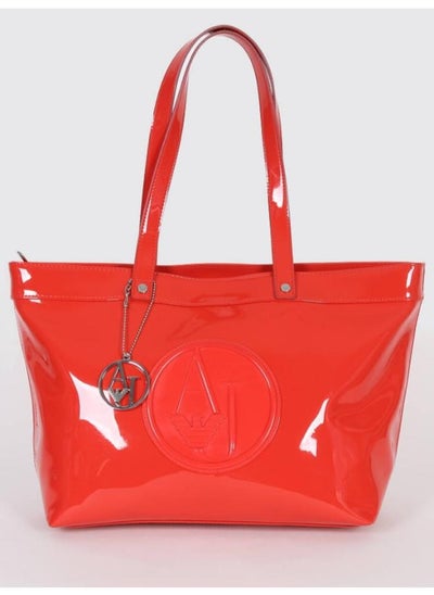 Buy Armani Jeans Red Logo Shopping Tote in Egypt