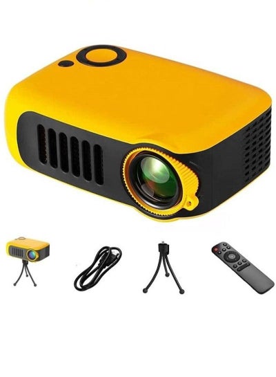 اشتري Portable USB Mini Projector for Couples Camping A2000 في الامارات