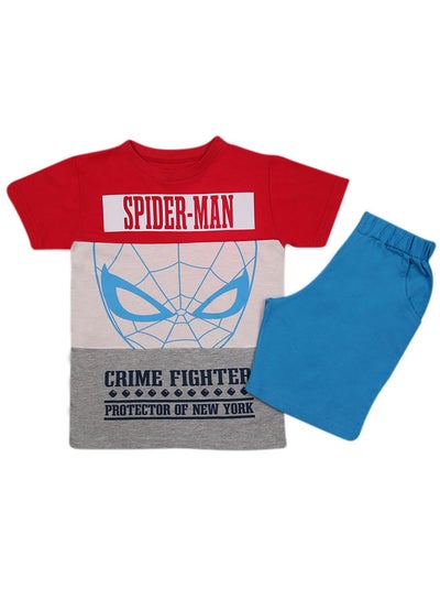 Buy Set  of t-shirt and short Sons Spider -Man 2023 in Egypt