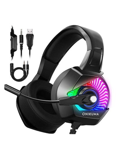 Buy ONIKUMA K6 Wired Gaming Headphone - RGB in Egypt