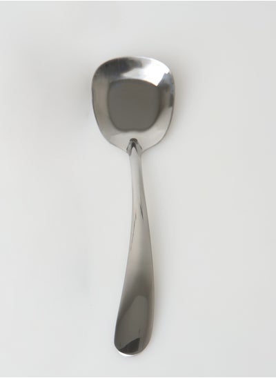 Buy Premium Stainless Steel Single Serving Spoon - Rust-Resistant, Dishwasher Safe, Elegant Vintage Floral Embossed Design in Saudi Arabia