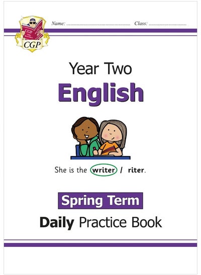 اشتري KS1 English Daily Practice Book: Year 2 - Spring Term في الامارات