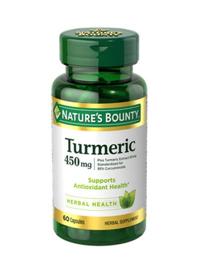 Buy Turmeric 450 Mg - 60 Capsules in UAE