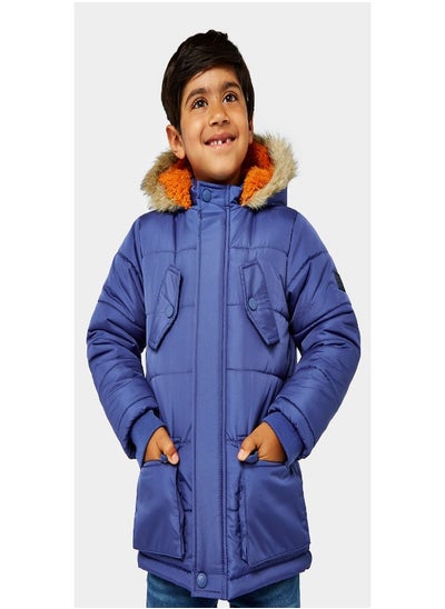 اشتري Blue Padded Parka في الامارات