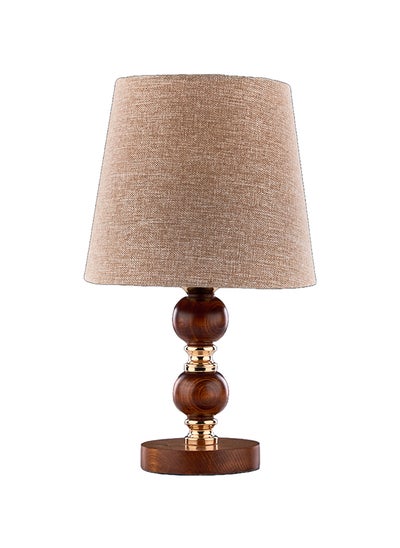 Buy Bubles 1 Lamp Brown Gold  Shapoo Beige Table Lamp in Egypt