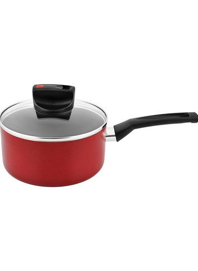 اشتري Prestige Non - Stick Saucepan, Red & Black - 18 cm في الامارات