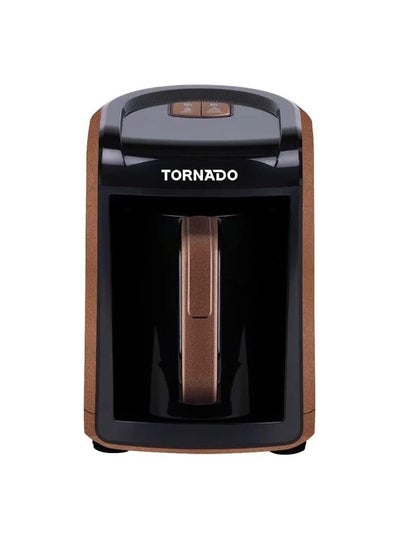 Buy TORNADO Automatic Turkish Coffee With Milk Maker 280ml Brown TCME-100-MILK in Egypt