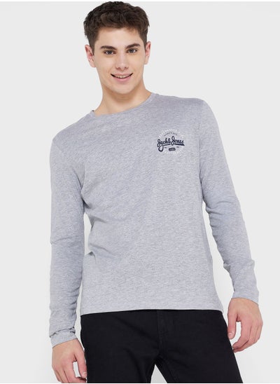 Buy Logo Crew Neck T-Shirt in UAE