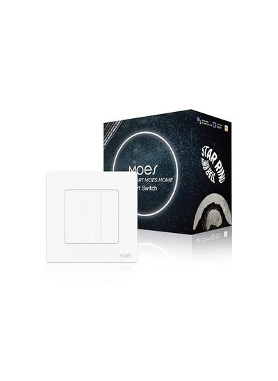 Buy Smart Switch Zigbee ring series 3 gang in UAE