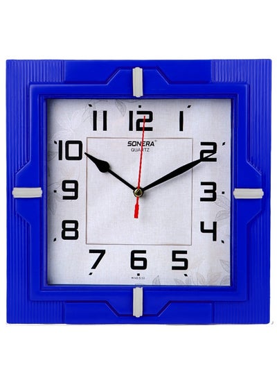 Buy Sonera Wall Clock-5151-Analog-Quartz- Blue in Egypt