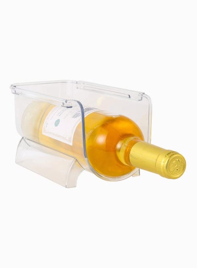 Buy Bottle Holder, Organizer Holder, 1Pack Stackable Plastic Rack Storage for Fridge, Cabinet, Pantry, Kitchen Countertops in Saudi Arabia