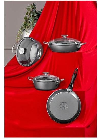 Buy Tac Corvina  7Pcs Cast Cookware Set- Made in Turkey in UAE