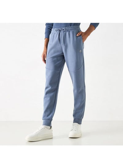 Buy Kappa Solid Joggers with Drawstring Closure and Pockets in UAE