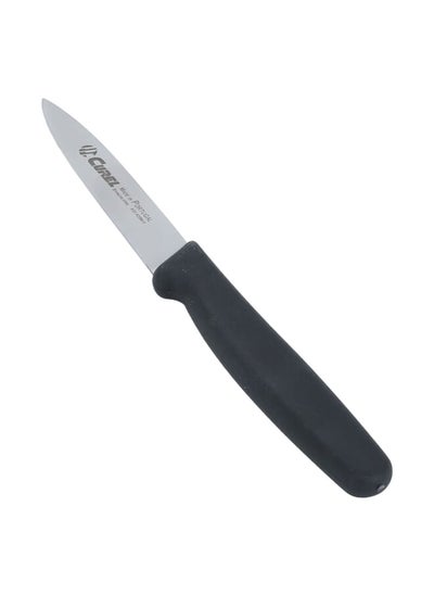 Buy Kitchen knife with black handle 9 cm in Saudi Arabia