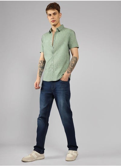 Buy Relaxed Fit Multi-Color Cotton Casual Shirt in UAE