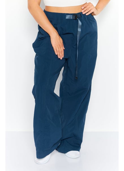 اشتري Women Sport Fit Wide Wide Leg Outdoor Pants, Blue في الامارات