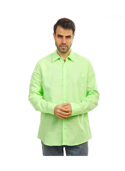 Buy Coup - Linen Shirt With Long Sleeves in Saudi Arabia