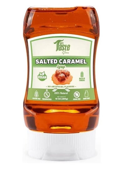 Buy Mrs Taste Natural Vegan Product Gluten Free Low Calorie Syrup Salted Caramel 280 gm in UAE