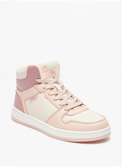 اشتري Womens Colourblock Lace Up High Top Sneakers في الامارات