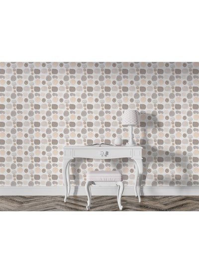 Buy Glass And Marble Mosaic  Fabric Wallpaper Covers An Area ​​Up To 4.2Mx3M With Adhesive And Smoothing Tool in Egypt