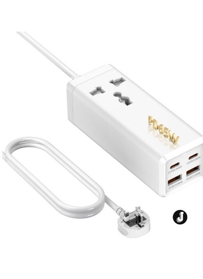 Buy "NEW 10-Way Power Extension Cord Surge Protector Strip – Includes USB-A & USB-C Ports for Versatile Charging" in UAE