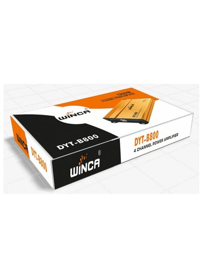 Buy Amplifier  Winca  (DYT-B800) 4Channel 7800W 80RMS in UAE