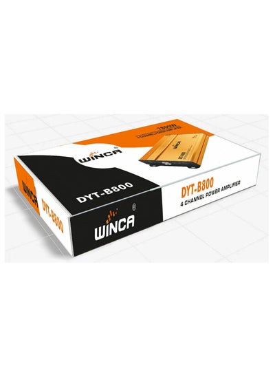 Buy Amplifier  Winca  (DYT-B800) 4Channel 7800W 80RMS in UAE