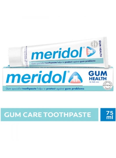 Buy Toothpaste Gum Health Fluoride 75 ml in Saudi Arabia