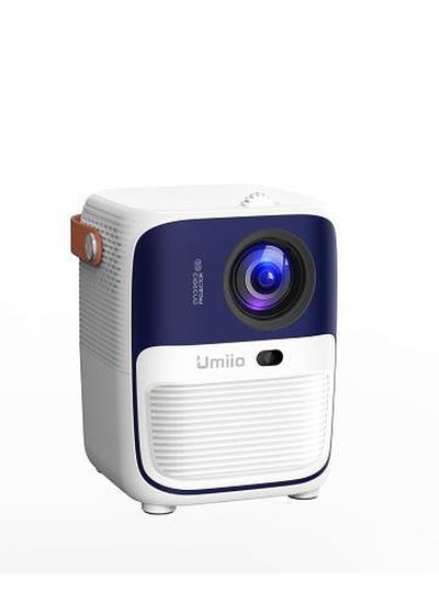 Buy Umiio Q2 Bluetooth 5M Projection Distance1080P Resolution Portable Outdoor Movie Projector Compatible With Smartphone HDMI USB in UAE