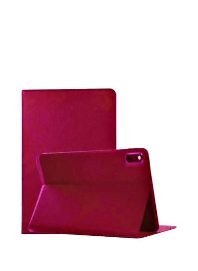 Buy Honor Pad 8 12 inch Tablet Case, Premium Impact Resistant Protective Case, Flip Case, Soft TPU Back Cover (Fuchsia) in Egypt