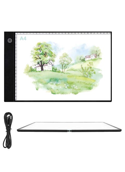 Buy LED Pad for Diamond Painting A4 Light Box of Rhinestone Embroidery USB LED Tracing for Artists Drawing Sketching Animation Designing Stencilling (LED pad) in UAE