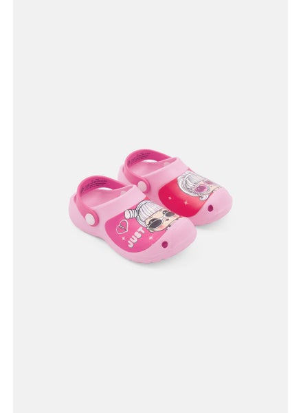 اشتري Kids Girl Slip On Sandals, Pink في الامارات