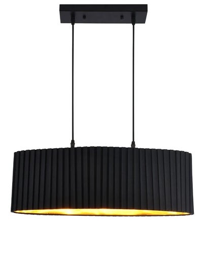 Buy Modern black circular hanging chandelier in Saudi Arabia