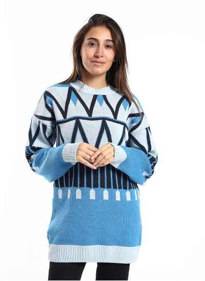 Buy Wool women Pullover With Multi Design in Egypt