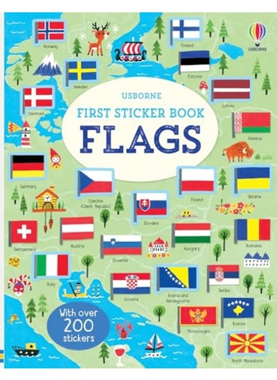 اشتري First Sticker Book Flags في الامارات