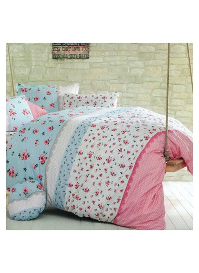 Buy Coverlet Set 100% Cotton 3 pieces size 240 x 240 cm model 1009 from Family Bed in Egypt