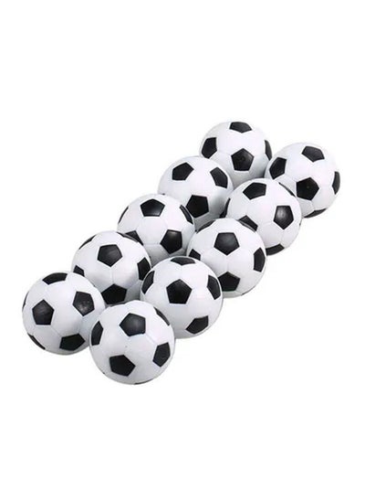 Buy 10-Piece Indoor Table Soccer Mini Ball in UAE