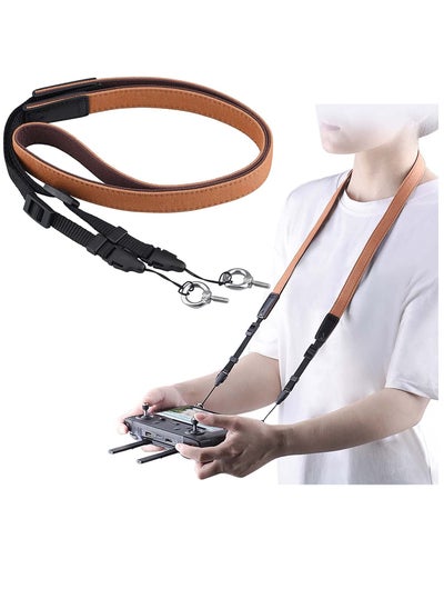 اشتري Neck Lanyard for DJI Smart Controller Mavic 2 Accessories for Mavic Air 2 Air 2S Mini 3 PRO Accessories with Screen Remote Controller Shoulder Neck Tape Screws (Brown) في الامارات